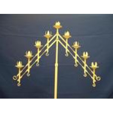 Candelabra Slant 9 Candles